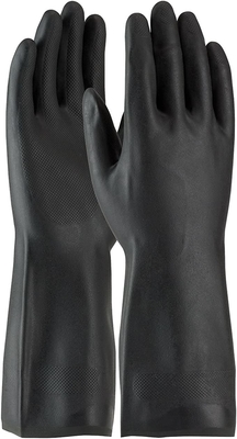 22 Mil Neoprene Găng tay hóa chất Flock Lót 13 inch Găng tay cao su Neoprene