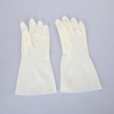 Găng tay rửa bát 13 inch Nitrile 15 Mil Mở khóa Lining Găng tay làm sạch nhà bếp