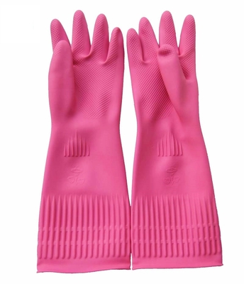 Găng tay vệ sinh nhà bếp 100G / đôi Găng tay chống rò rỉ 38CM Găng tay lót cao su