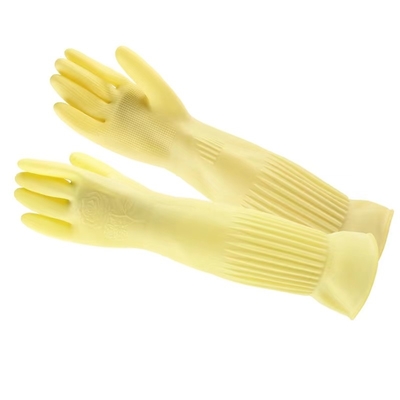 Chiều dài 45CM Găng tay làm sạch cực dài 120G / đôi Nhà bếp có lớp lót không khóa