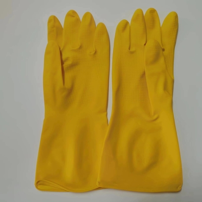 Găng tay cao su chống hóa chất 30-32cm Găng tay cao su công nghiệp dày