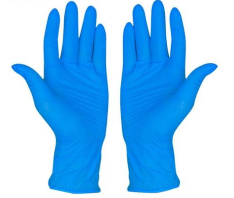Làm dày Găng tay Nitrile dùng một lần Chống ma sát XL Găng tay kiểm tra Nitrile Cao su Miễn phí