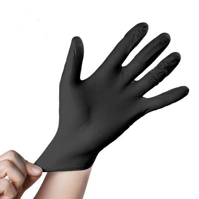 CE chứng nhận găng tay nitrile dùng một lần kích thước trung bình Không có bột hoàn hảo cho kiểm tra y tế