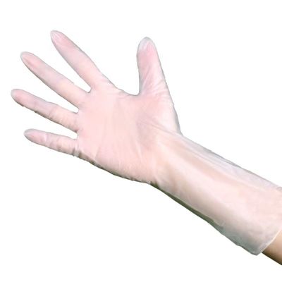 Găng tay kiểm tra y tế Vinyl không thấm nước Chống ma sát 300MM