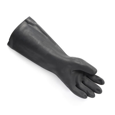 Găng tay cao su tổng hợp hóa chất 25 Mil Găng tay cao su Neoprene chống rách 330mm