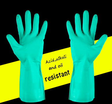 15 Mil Green Nitrile Chemotherapy Tested Gloves with Beaded Cuff 15 Mil Green Nitrile Chemotherapy Tested Gloves with Beaded Cuff