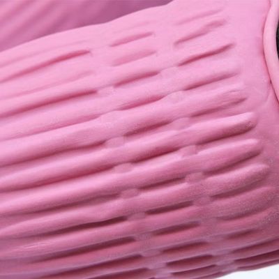 Găng tay cao su latex cổ tay dài nhăn dùng một lần 100g/đôi, có độ bám bề mặt