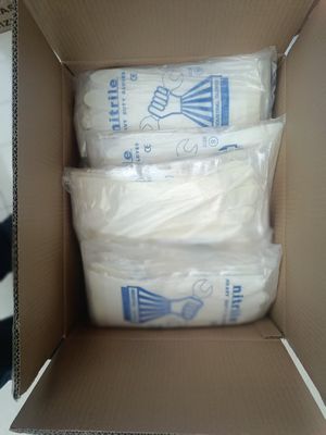 Găng tay rửa bát Nitrile chống nước, chống hóa chất, logo tùy chỉnh, cung cấp sự bảo vệ bền bỉ cho công việc vệ sinh