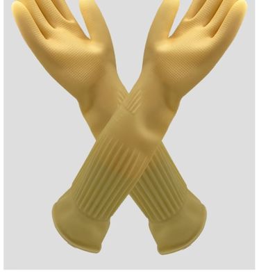 Găng tay latex dùng một lần, cổ tay áo dài, kích thước nhỏ, chống thấm nước